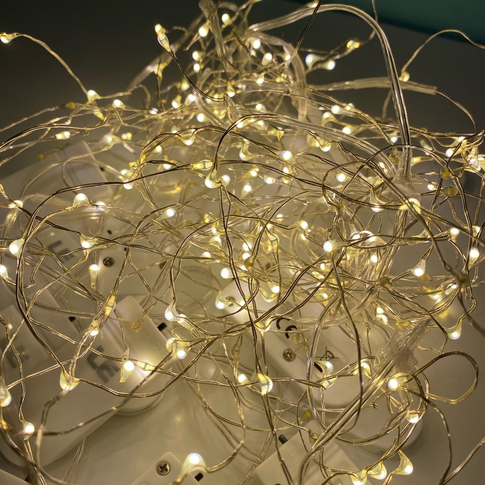 ELEVEN Battery Powered LED fairy lights!